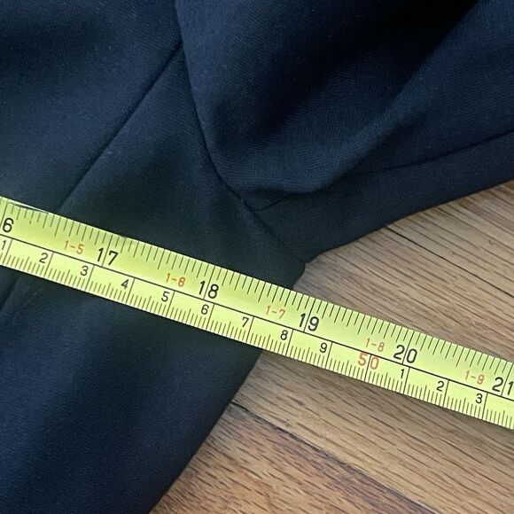 ANTHROPOLOGIE Cartonnier Bell Sleeve Blazer Medium Black NEW Modern Boho Chic - Picture 10 of 11